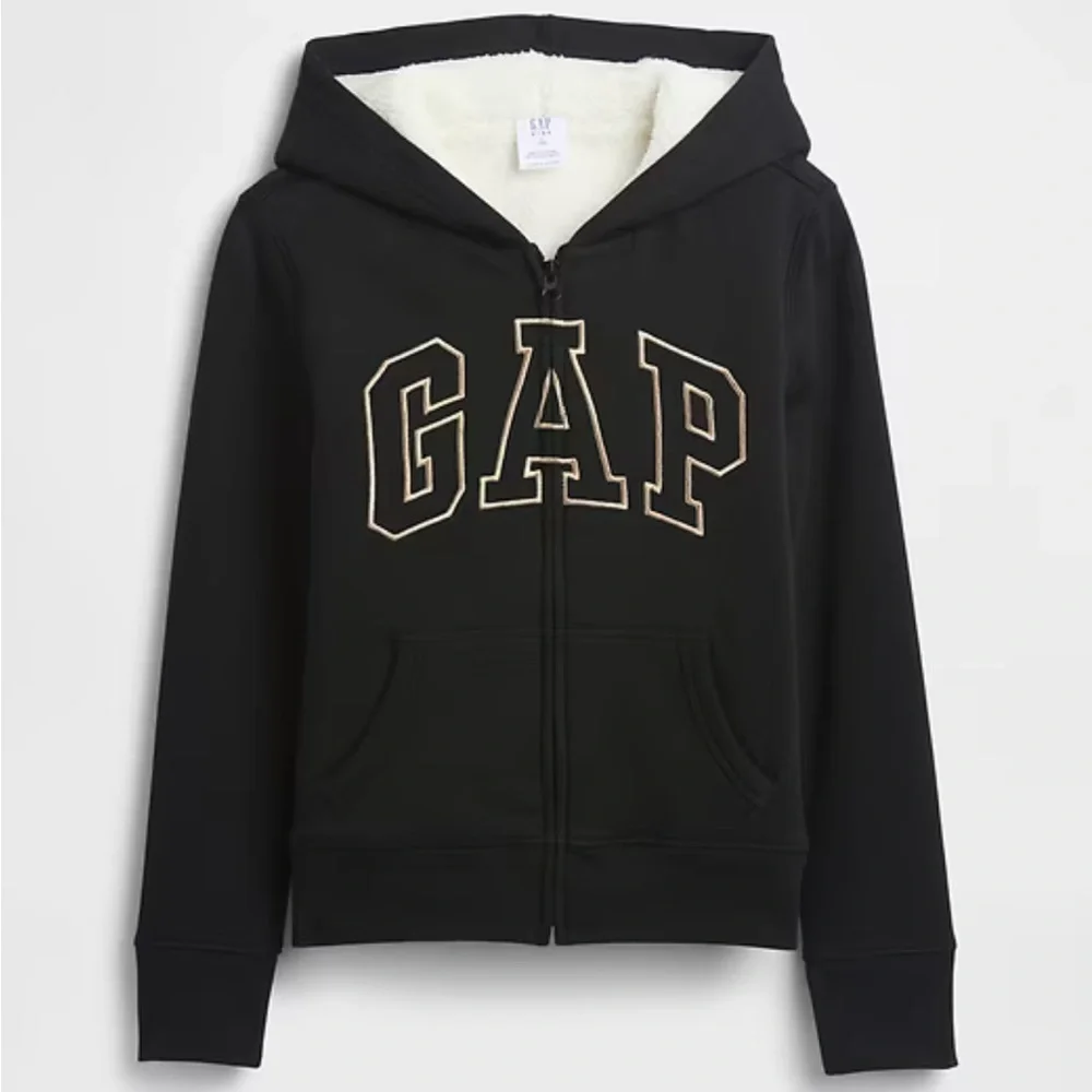 GAP Kids Logo Sherpa Hoodie and Jeans